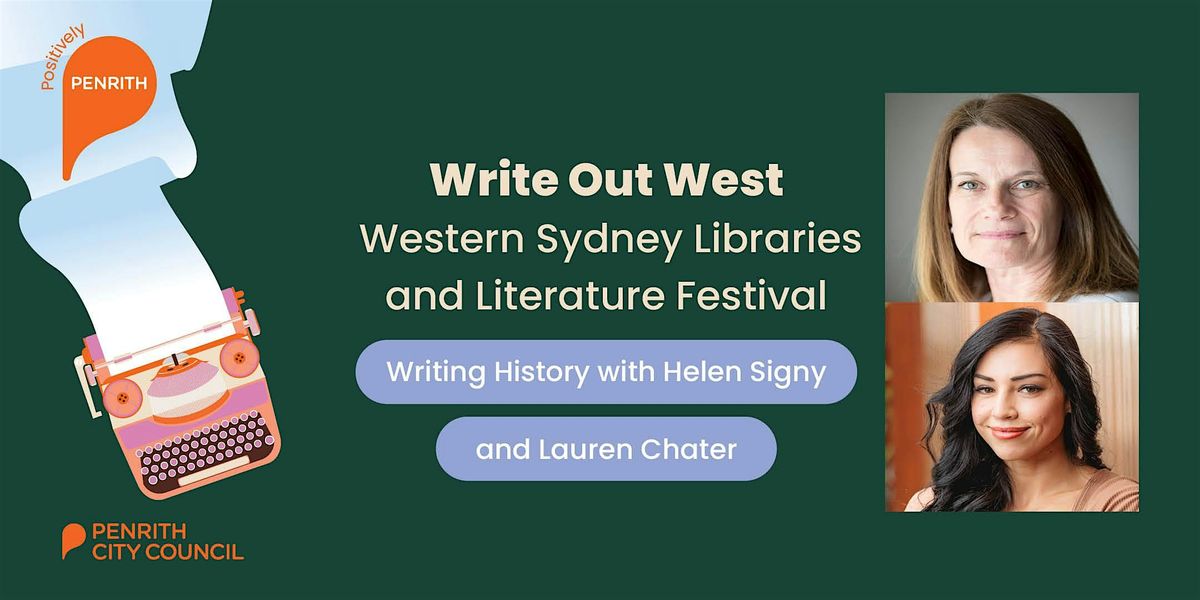 Writing History with Lauren Chater and Helen Signy