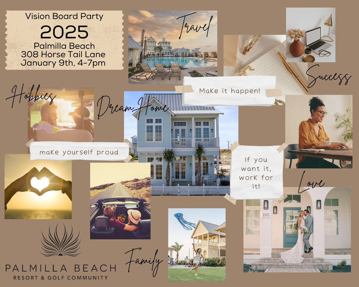 Vision Board Happy Hour at Palmilla