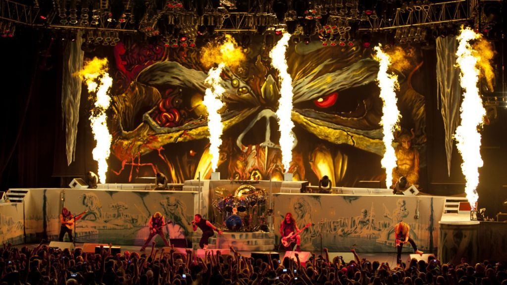 Iron Maiden At Tacoma Dome - Tacoma, WA