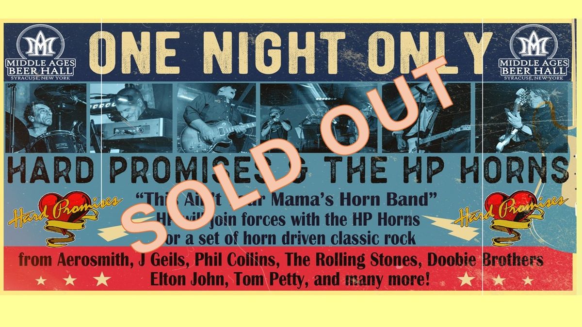 ONE NIGHT ONLY: Hard Promises & The HP Horns