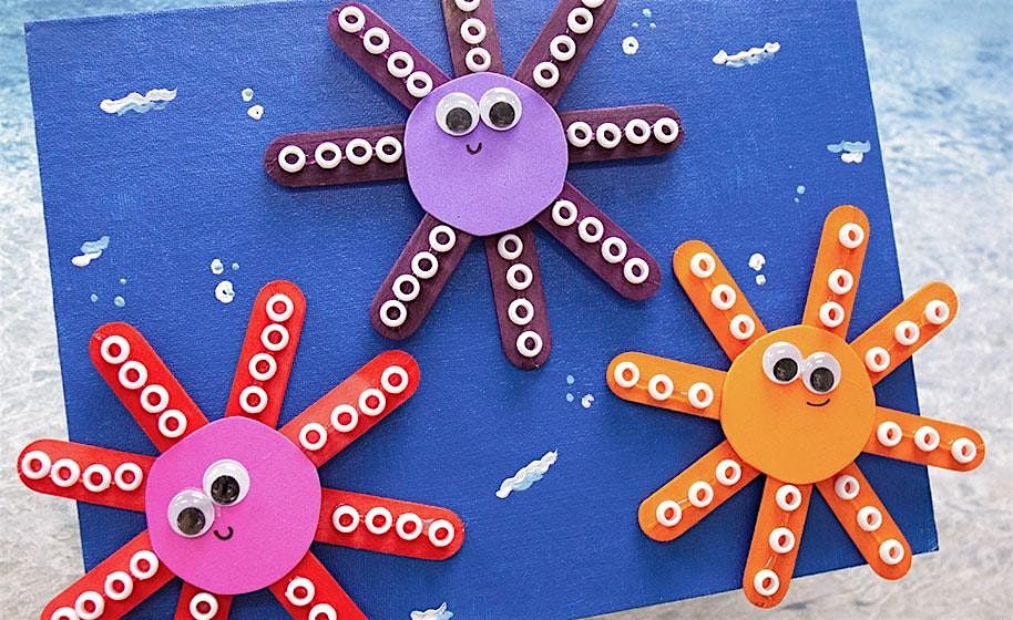 IKEA Miami Kids Club: Kid's Craft Stick Octopus