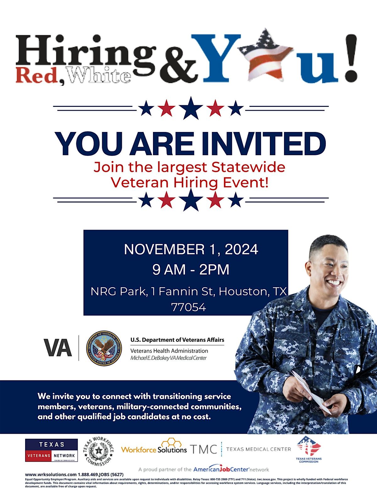 Hire Red, White & You 2024 Hiring Event