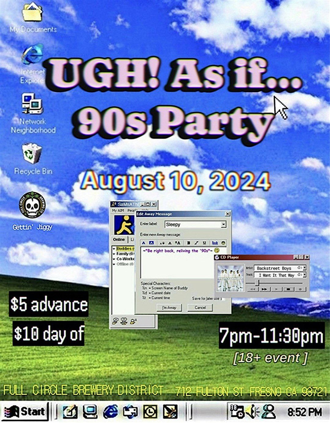 UGH! As If... 90's Party