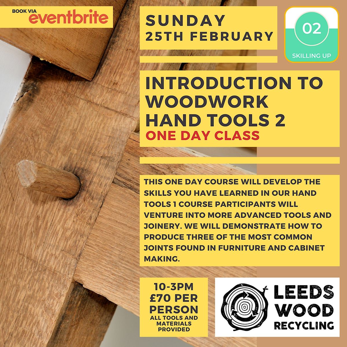 Introduction to Woodwork: Hand Tools Level 2