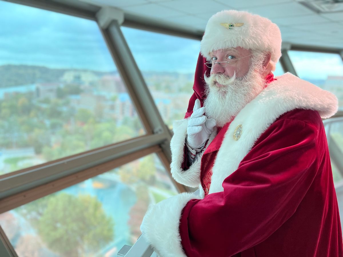 Santa at the Sunsphere