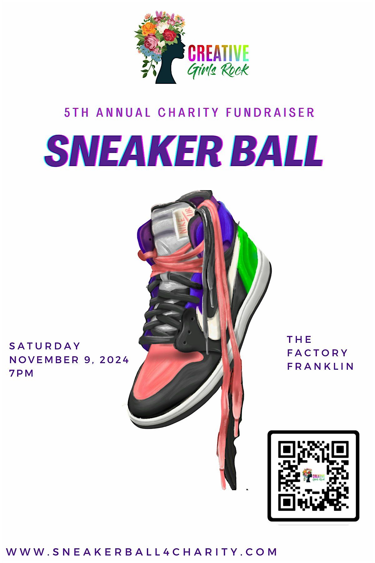 Creative Girls Rock\u00ae 5th Annual Charity Sneaker Ball