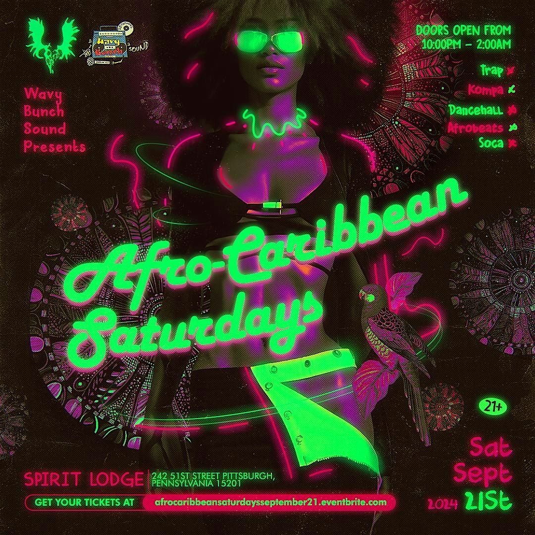 Afro-Caribbean Saturdays 9.21.2024