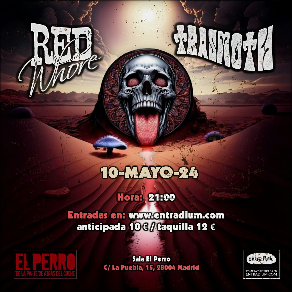 Red Whore + Trasmoth (Madrid)