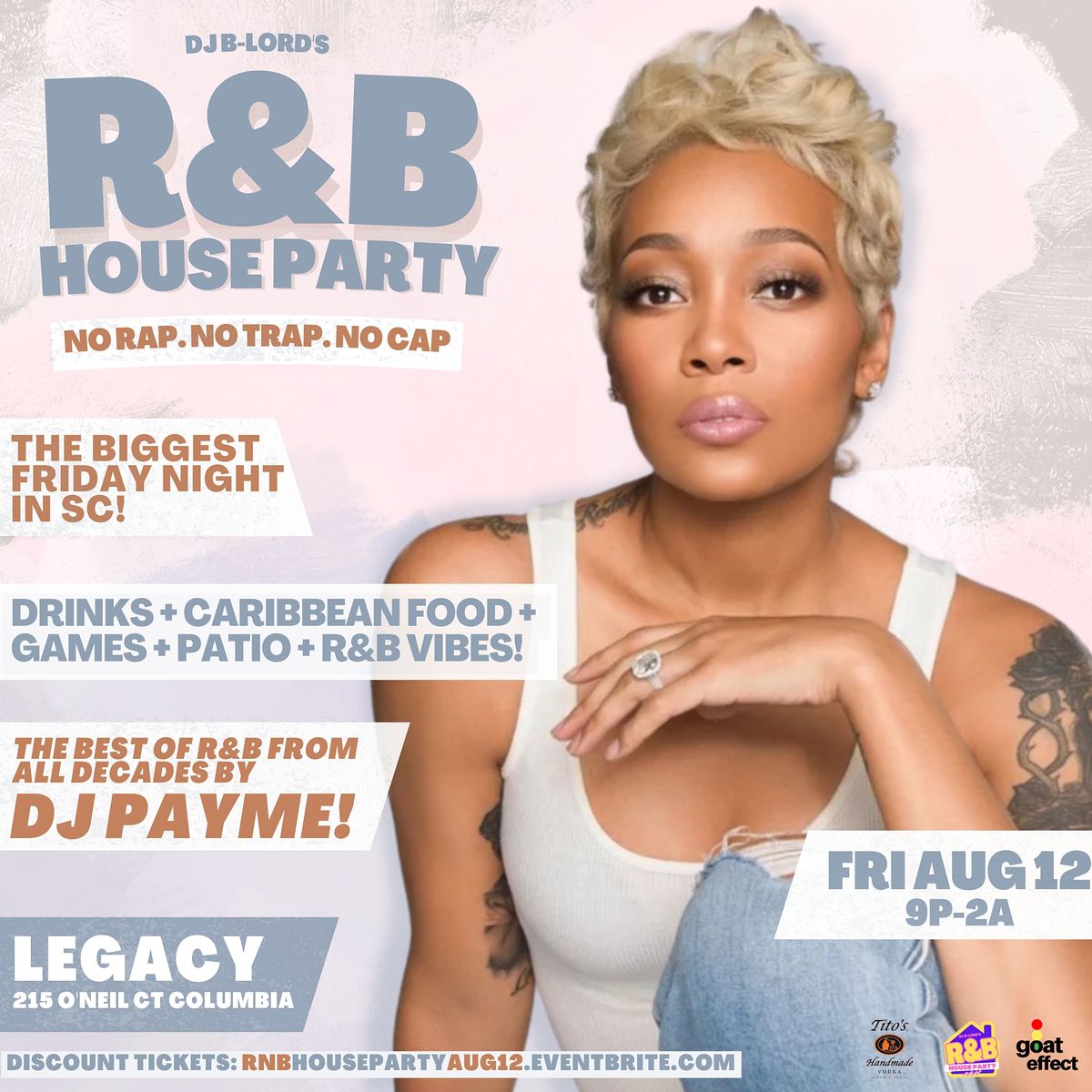 R&B HOUSE PARTY! FRIDAY AUGUST 12TH!