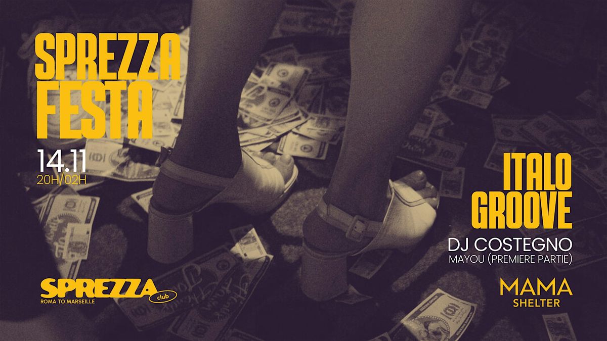 Sprezza festa 100% Italo disco