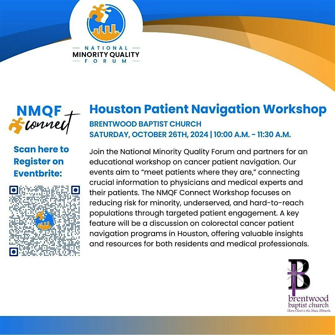 NMQF Connect: Houston Patient Navigation Workshop