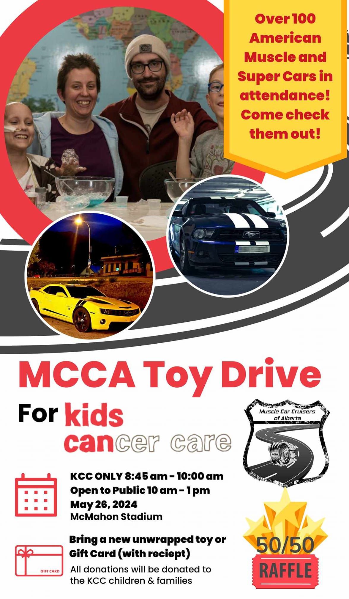 MCCA Toy Drive for Kids Cancer Care 