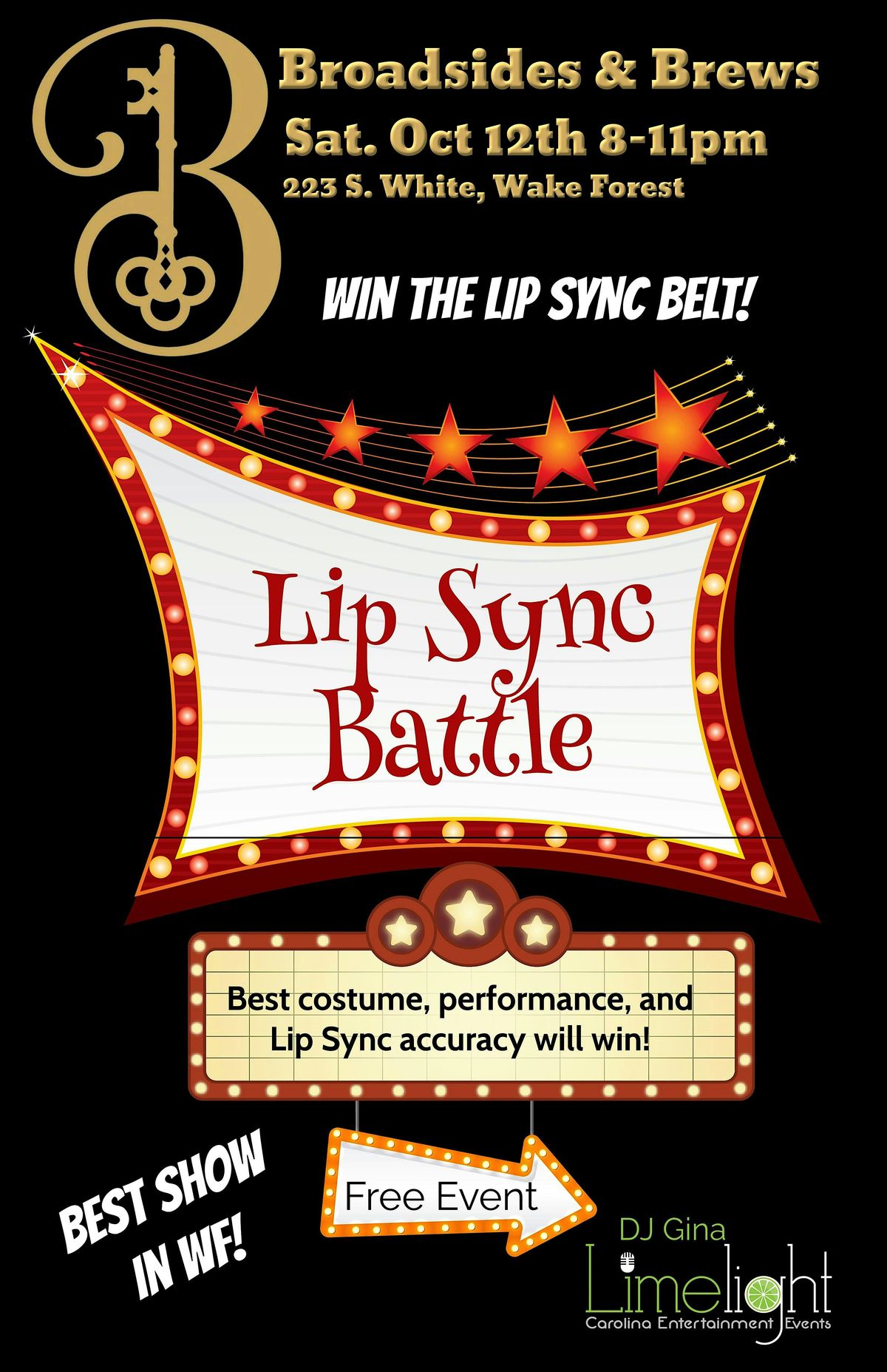 Lip Sync Battle @ Broadsides & Brews (WF)