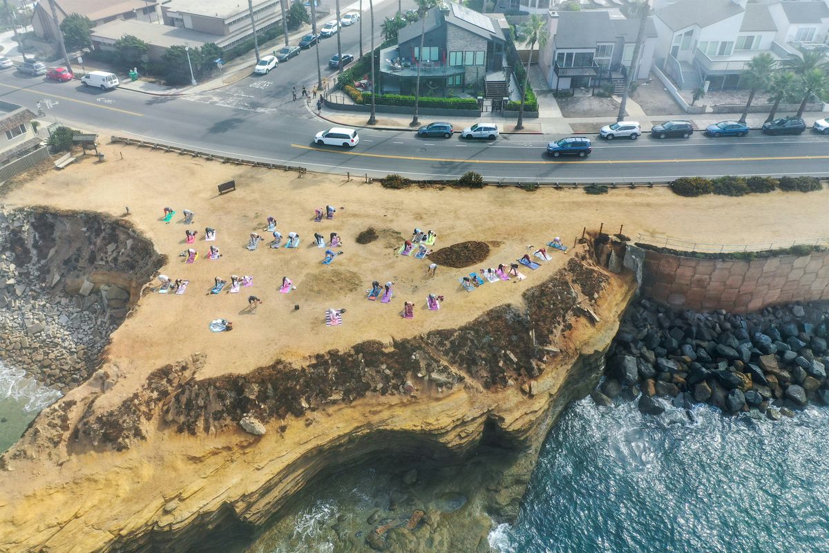 Ocean Front Yoga Flow on Sunset Cliffs (Donation Based)