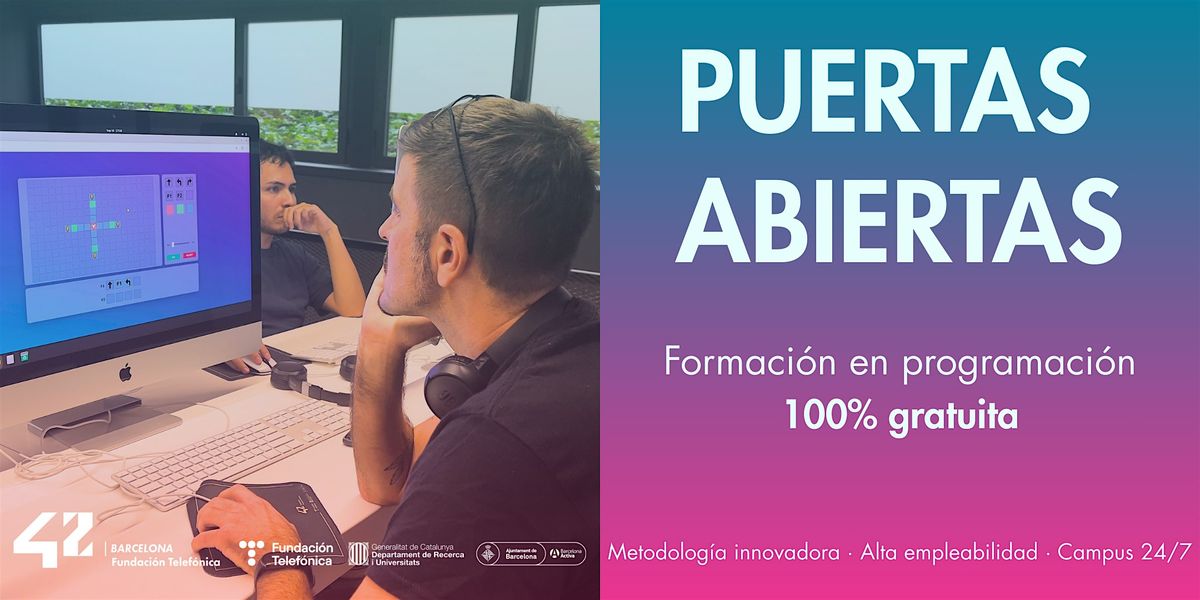 PUERTAS ABIERTAS : Visita gratuita del campus | 42 Barcelona