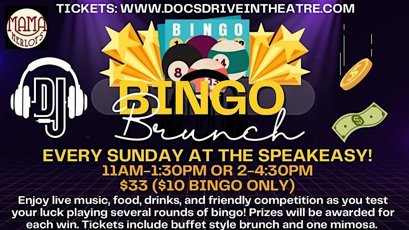 Bingo ,Brunch & Dj At the Speakeasy