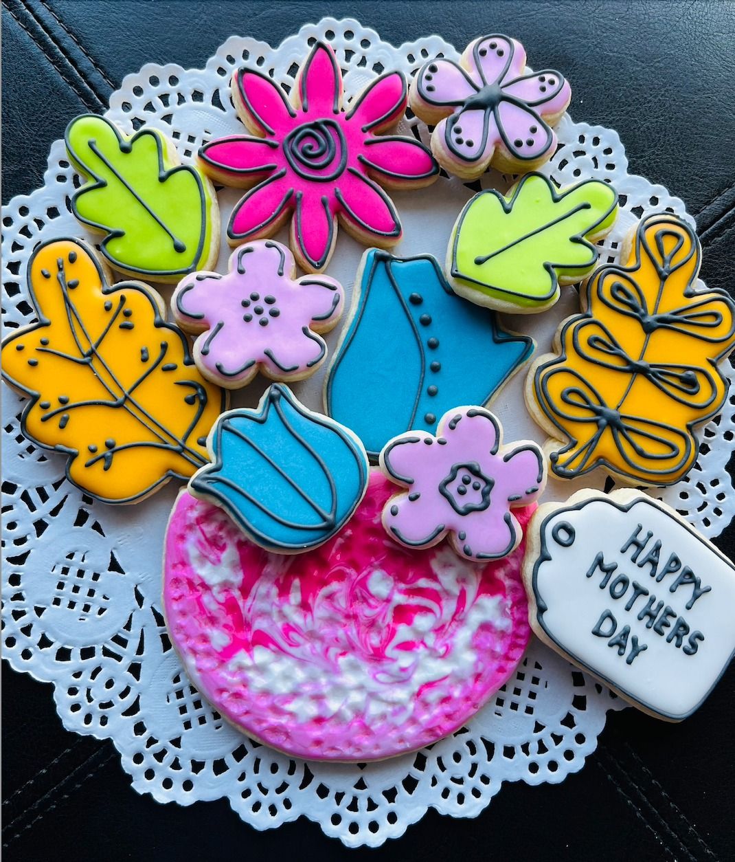 Spring Floral "Cartoon" Cookie Decorating Workshop
