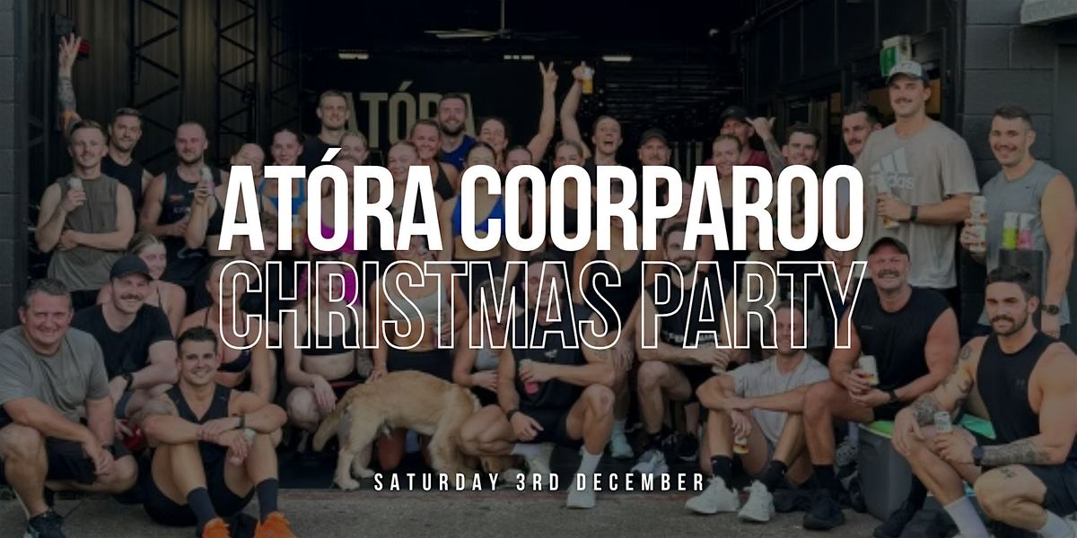 AT\u00d3RA TRAINING Coorparoo Christmas Party