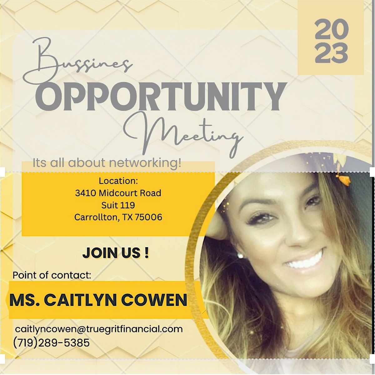 Business Opportunity Meeting