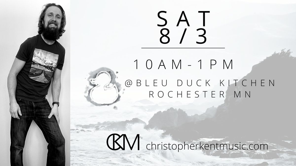 Christopher Kent at Bleu Duck Kitchen