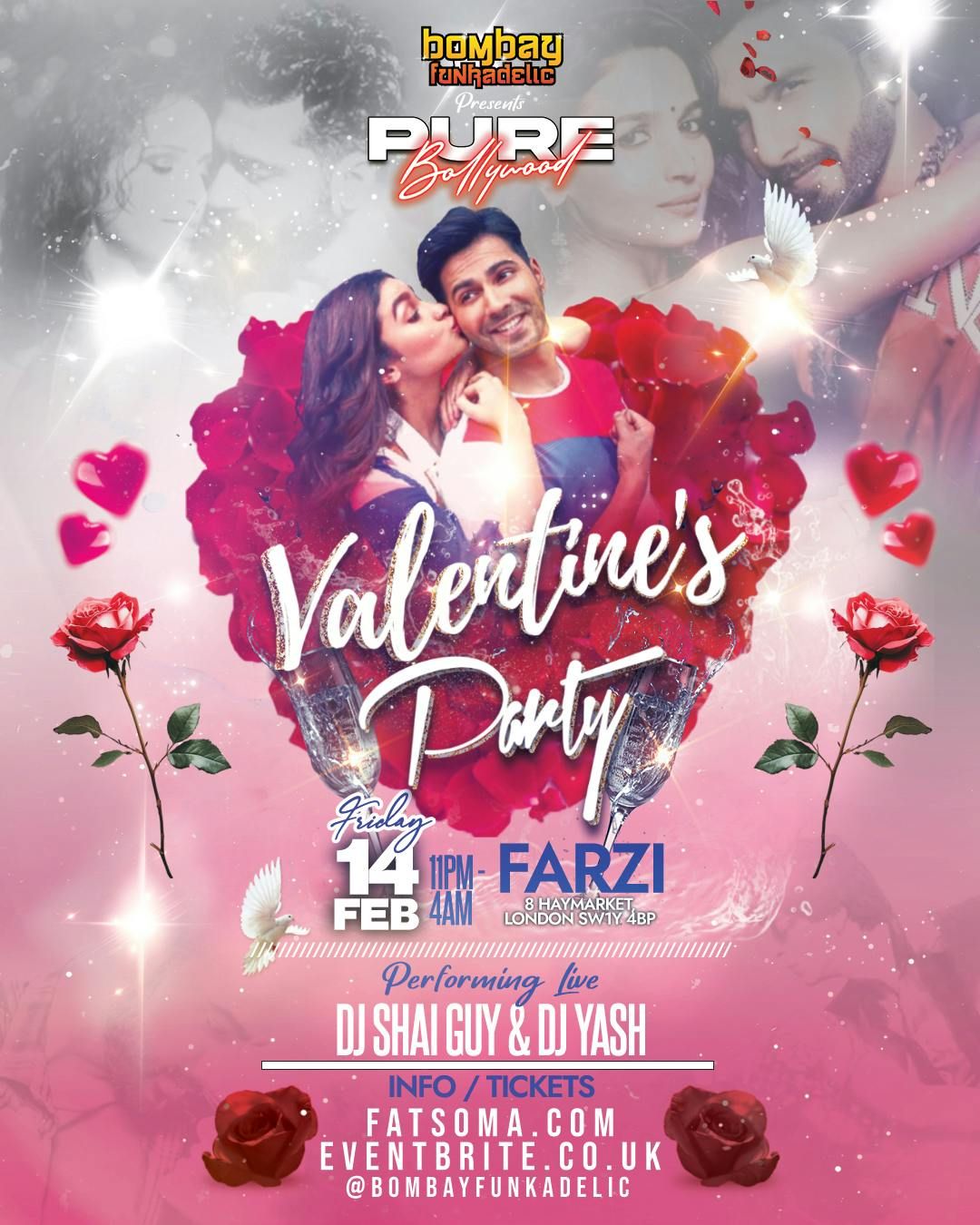 Pure Bollywood Valentines Party 