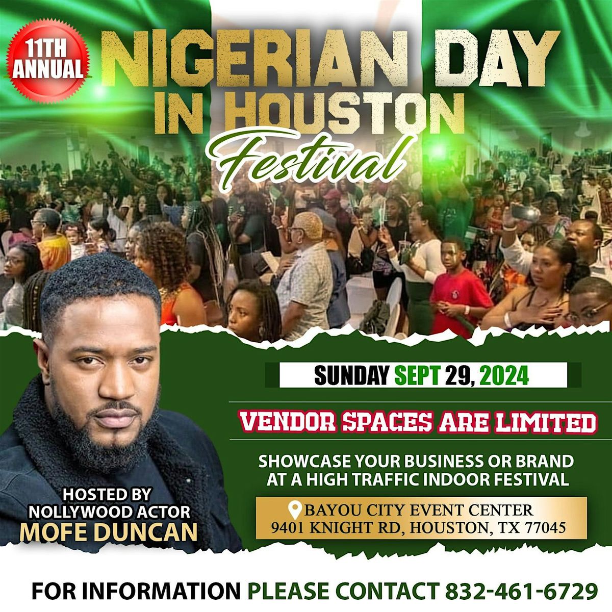 11th Annual Nigerian Day in Houston Indoor Festival