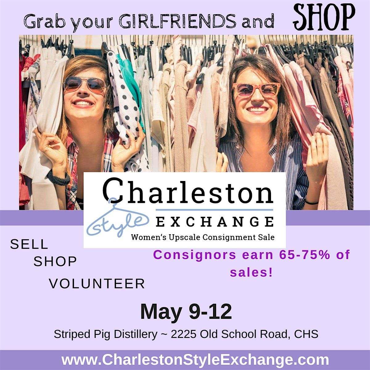 Upscale Women's Consignment Sale  ~ Charleston Style Exchange