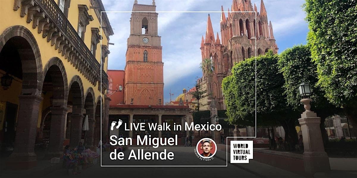 Live Walk in San Miguel de Allende - Mexico