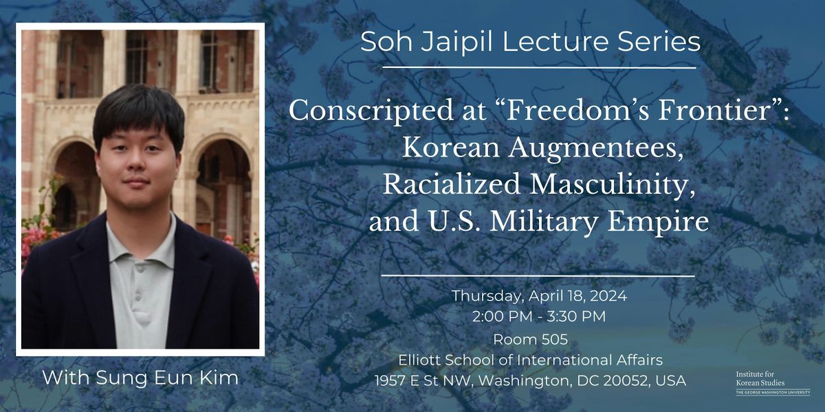 Soh Jaipil Lecture Series with Sung Eun Kim