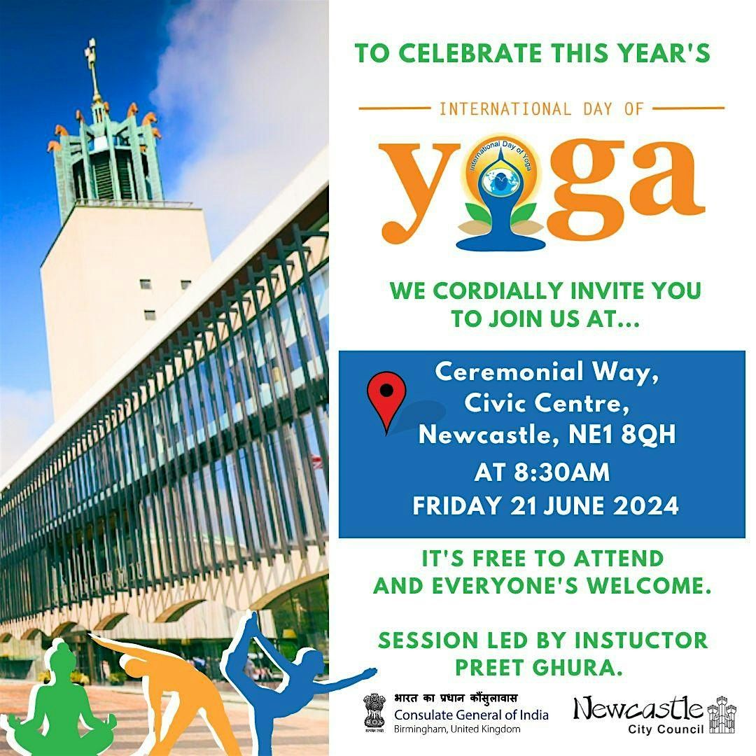 International Day of Yoga Celebration | Ceremonial Way | Civic Centre