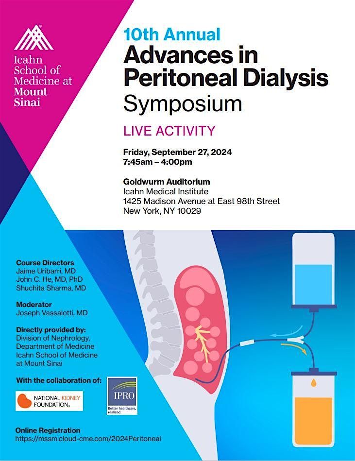 10th Annual Advances in Peritoneal Dialysis Symposium