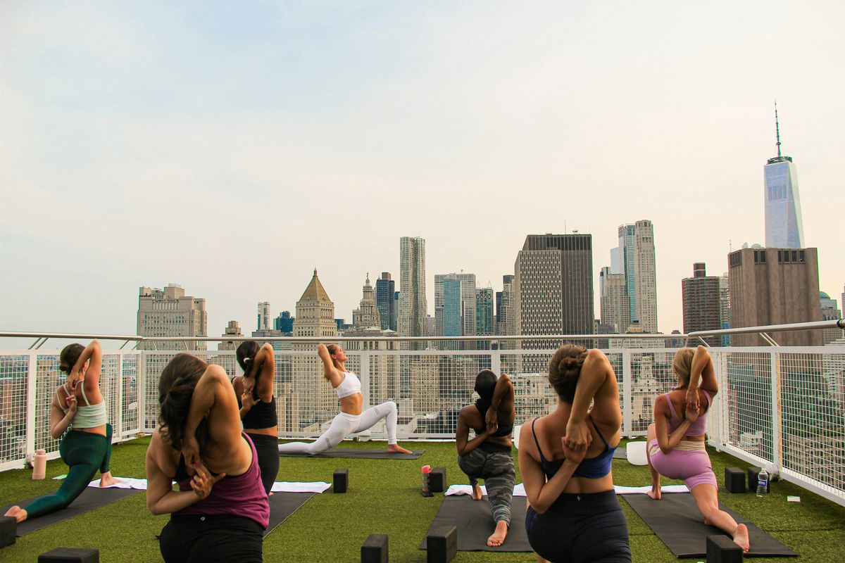 Sunset Yoga Flow at NoMo Hotel Rooftop with Luna Castilho