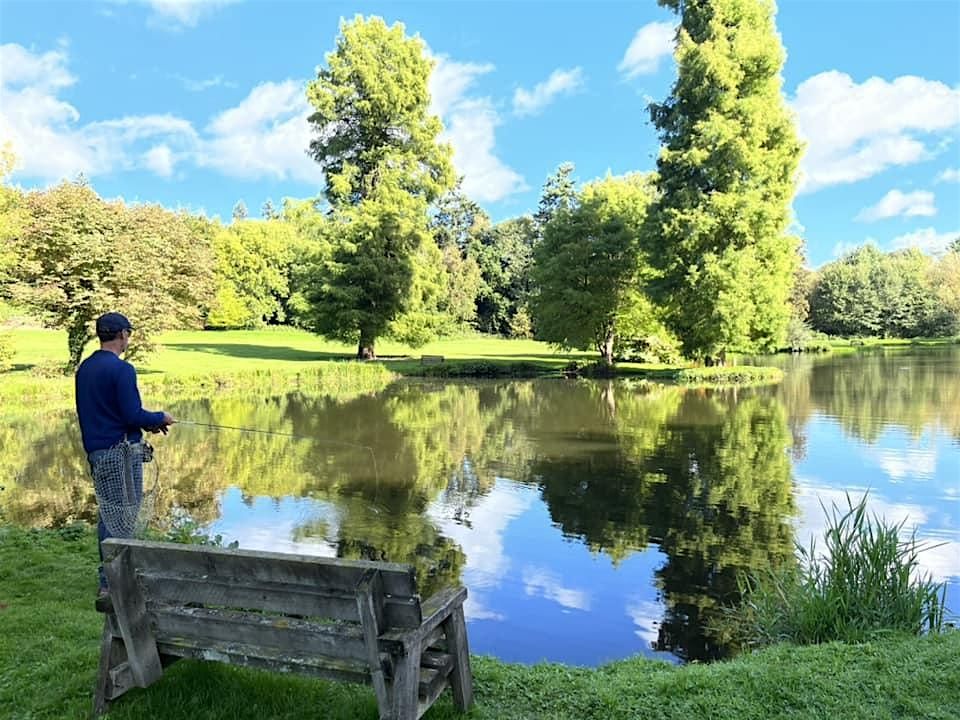 Fly Fishing 2024 at Park Lake, Albury, Surrey