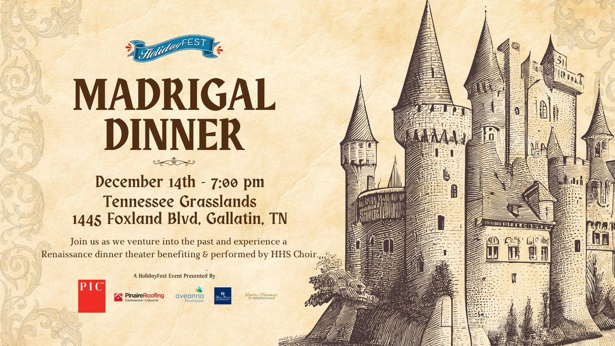 Madrigal Dinner benefiting HHS Choir