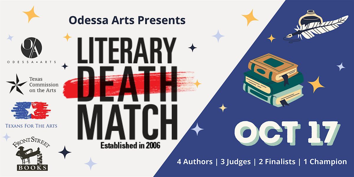 Literary Death Match, Presented By Odessa Arts