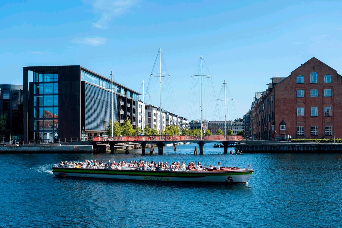 Architecture Cruise in Copenhagen Harbor