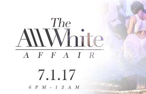 An All White Rooftop Experience