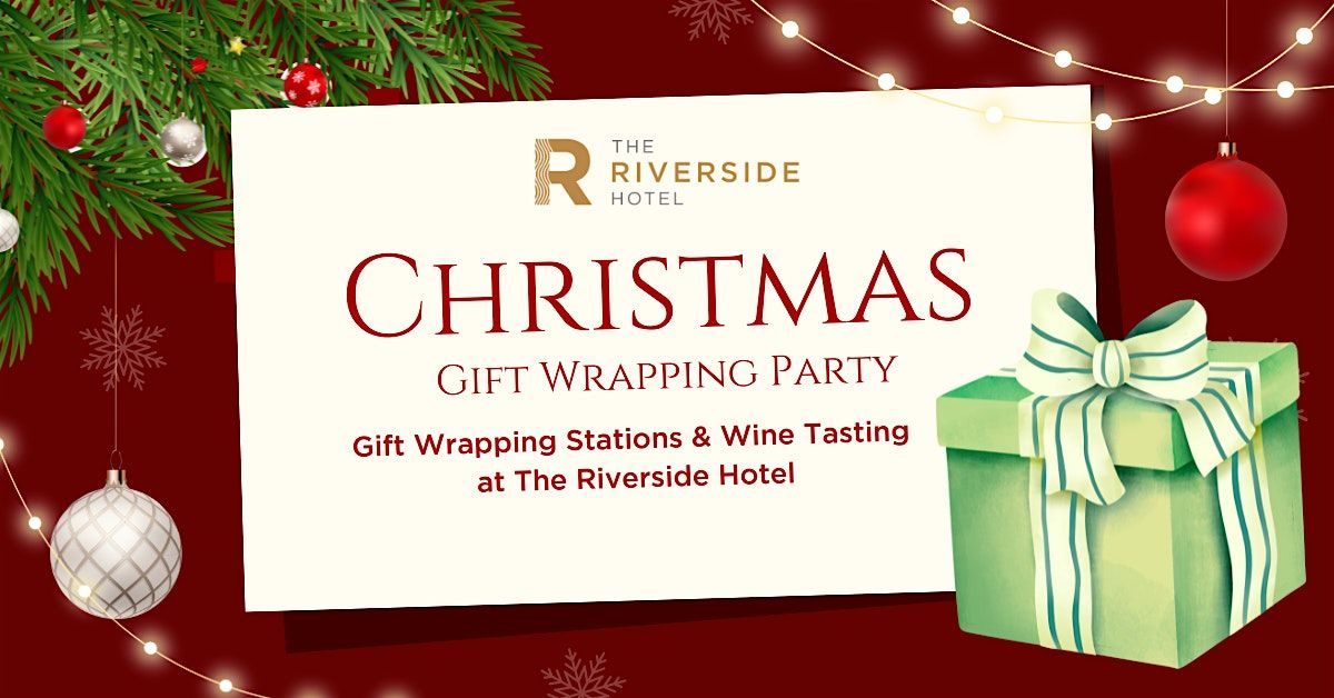 Gift Wrapping Party & Wine Tasting