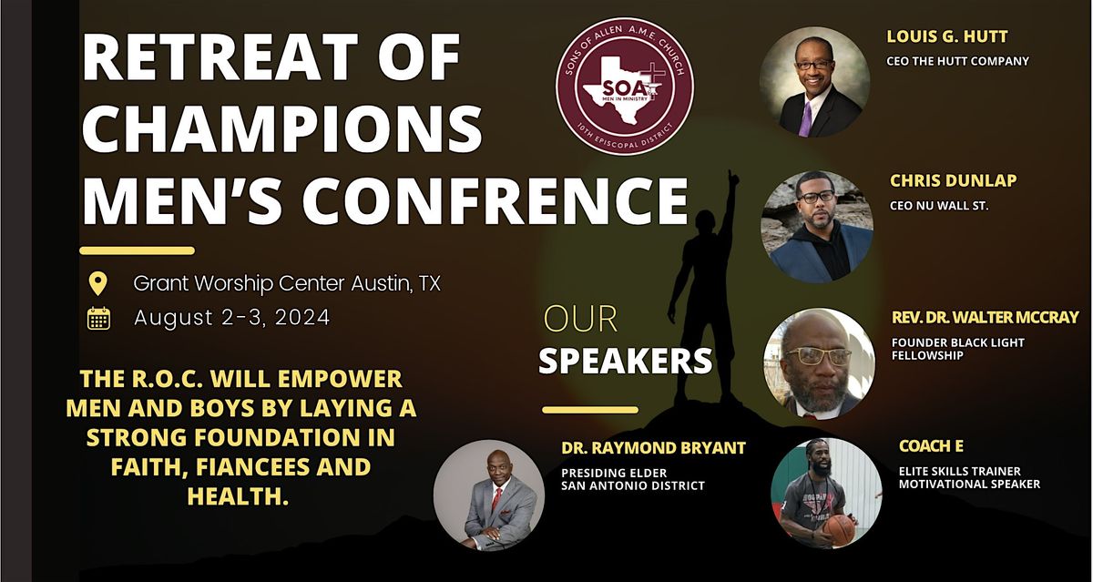 Retreat of Champions Men's Conference 2024