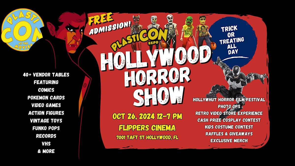 PlastiCon Expo: Hollywood Horror Show