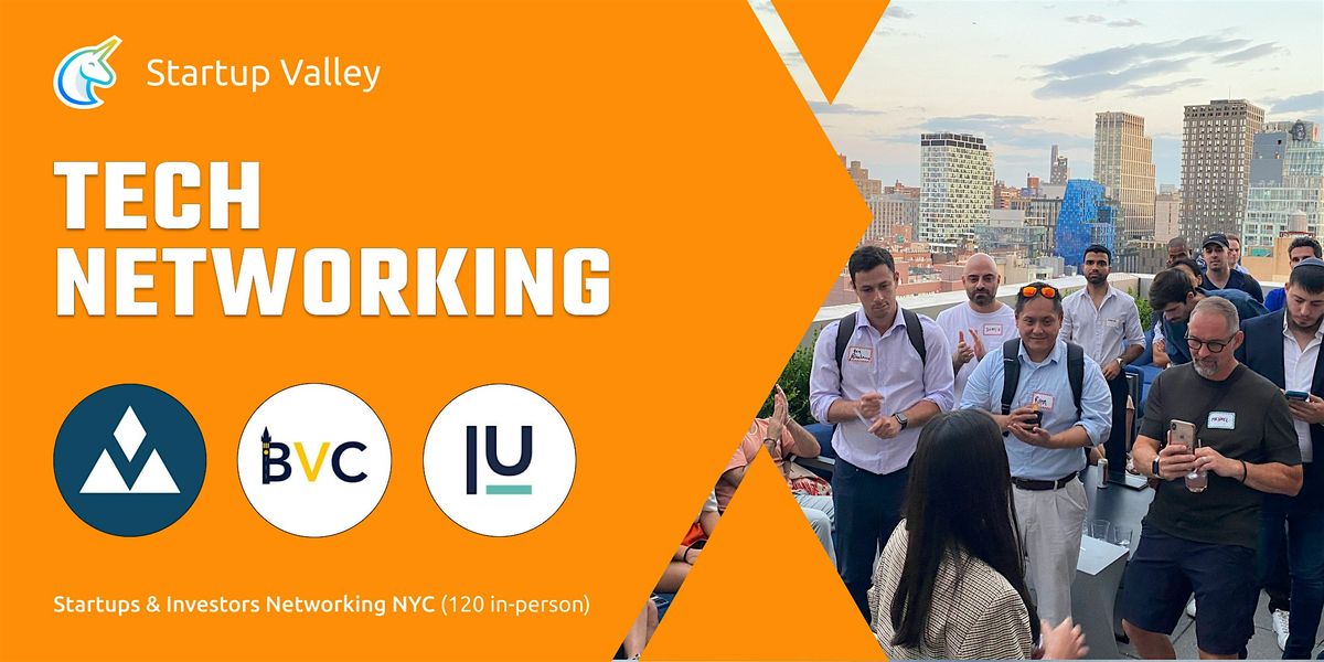 Tech Networking NYC (120 in-person)