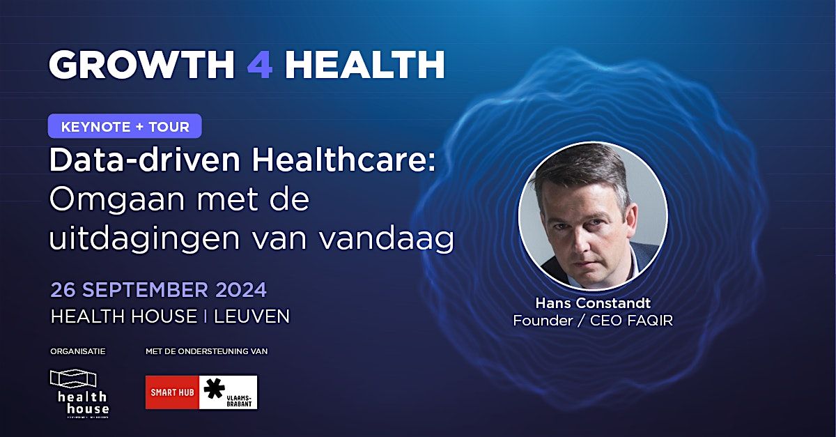 G4H - Data-driven Healthcare: Omgaan met de uitdagingen van vandaag