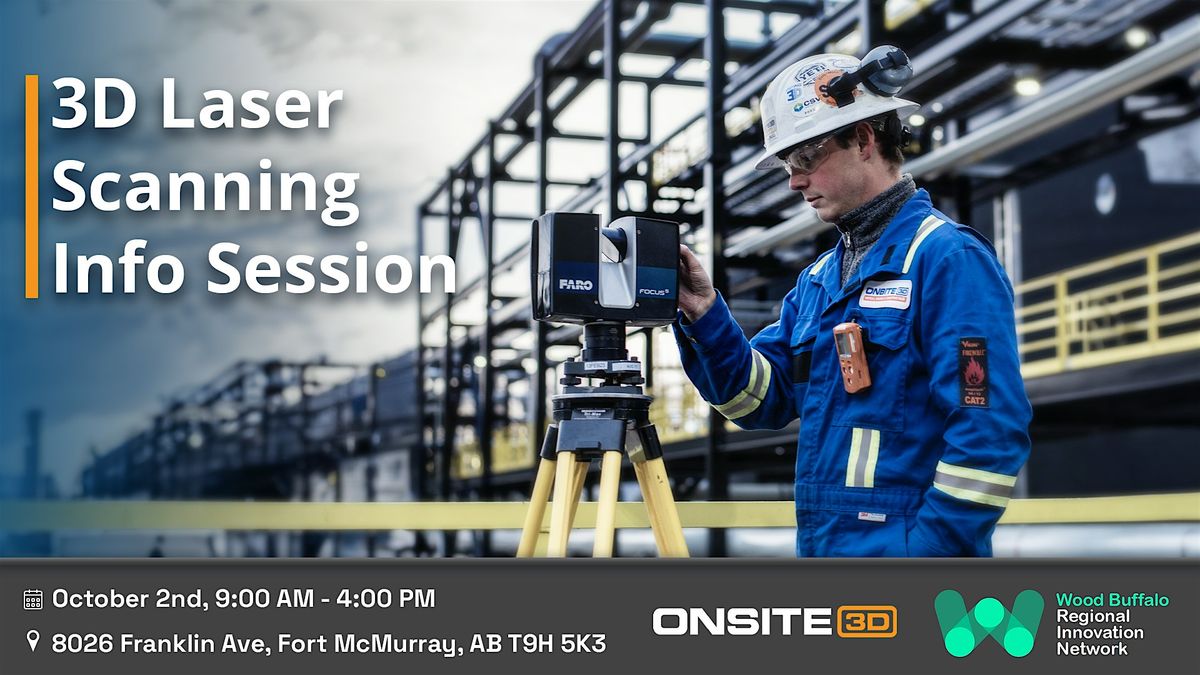 Free 3D Laser Scanning Info Session