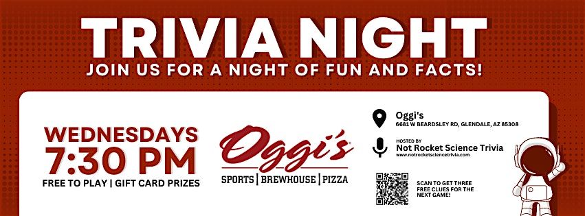 Trivia Night at Oggi's in Glendale