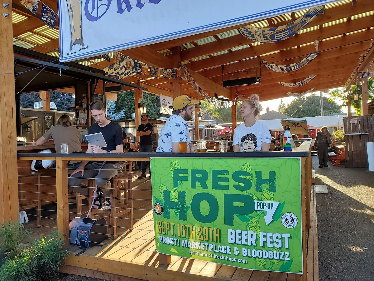 Fresh Hop PopUp Beer Fest, Bloodbuzz, Portland, 24 September 2022