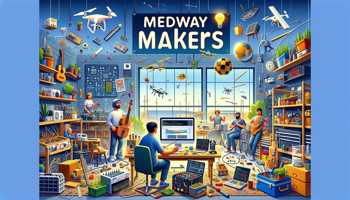 Create, Build, Learn: The Medway Makers Meetup - October