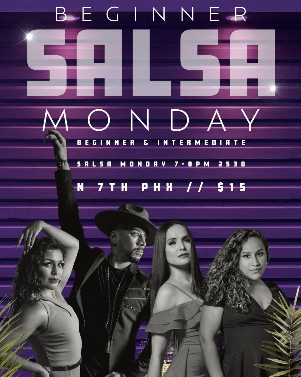 Monday Beginner Salsa with Lawrence & Jewel!