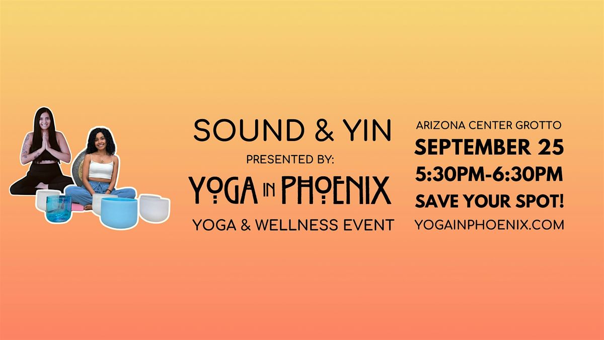 Sound & Yin | Donation-Based Yoga & Wellness Event