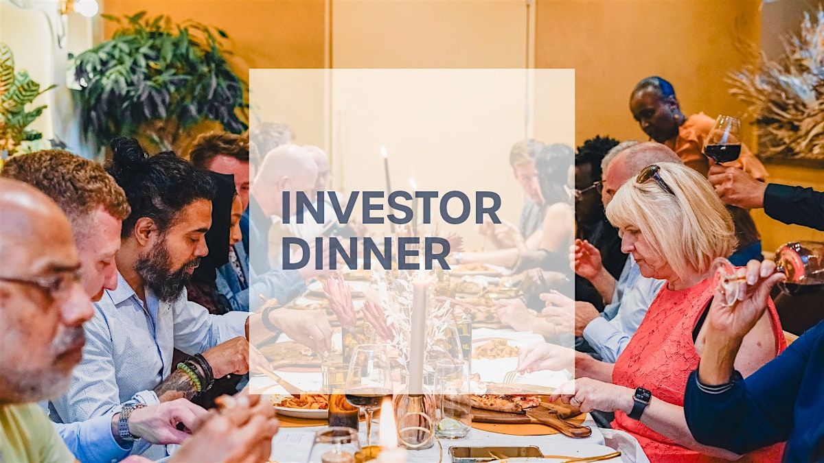 Angel Investor Networking Dinner & Start-up Pitch