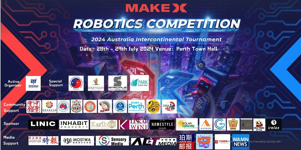 2024 MakeX Robotic Australia Intercontinental Tournament